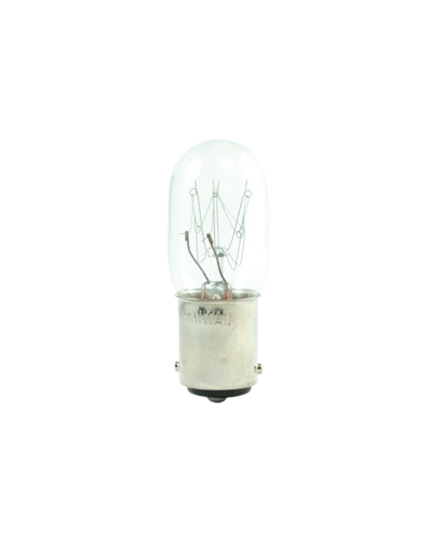 Bulbrite 25W T7 Incandescent Bulb, Clear, Double Contact Bayonet Base, Model 706114