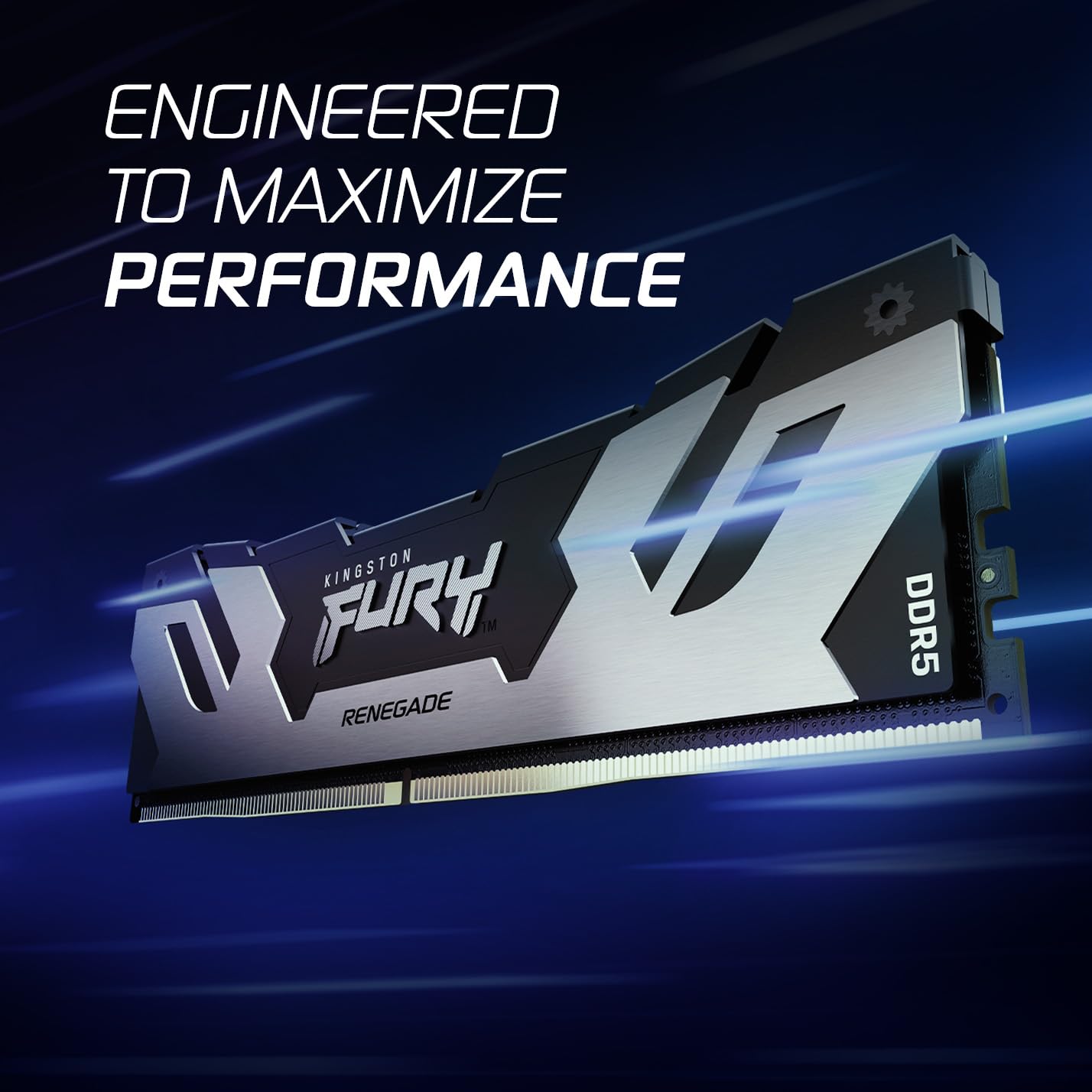 Kingston Fury Renegade Silver 32Gb (2X16Gb) 6400Mt/S Ddr5 Cl32 Dimm Desktop Memory (Kit Of 2) | Intel Xmp 3.0 | Overclocking Sta