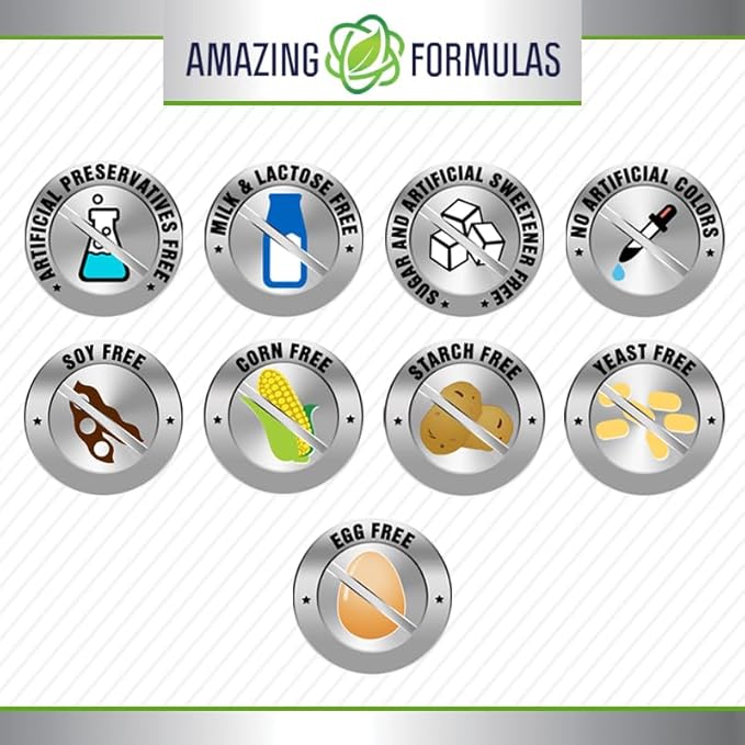 Amazing Formulas Vitamin D3 5000 IU with Vitamin K2 100 Mcg | D3 + K2 Complex Supplement | Softgels | Non-GMO | Gluten-Free | Made in USA (1 Pack, 150 Count)