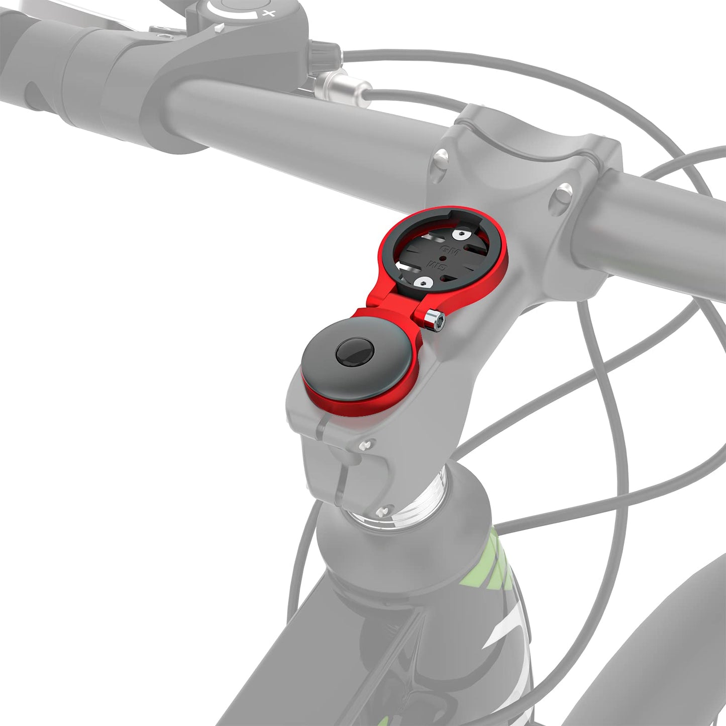 For Garmin Stem Mount - Adjustable Out Front Bike Computer Mount For Wahoo Stem, Road Cycling For Garmin Bike Computer Compatibl