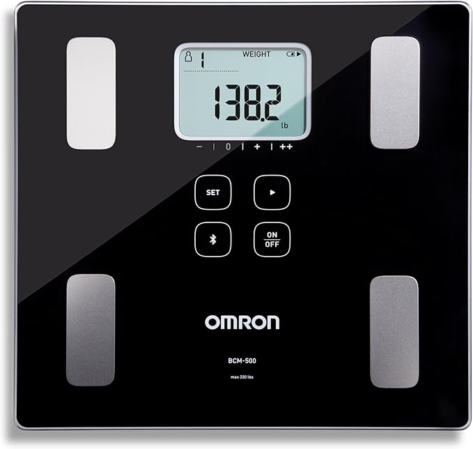 OMRON Body Composition Monitor and Scale - Track Muscle Mass Loss/Gain, Weight, Visceral Fat, BMI - Use OMRON Connect App ...