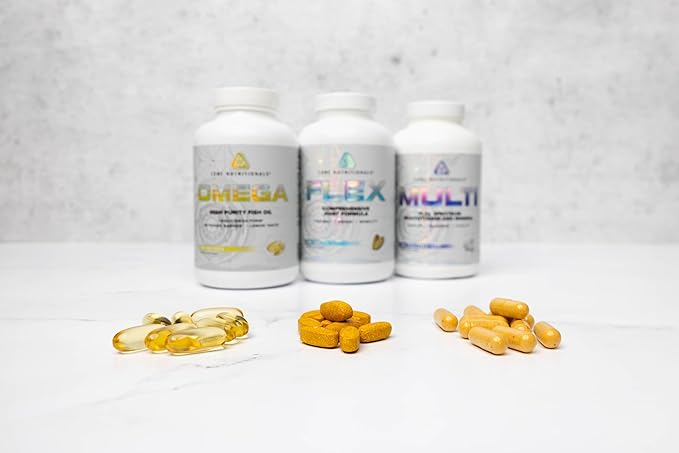 Core Nutritionals Platinum Omega High Purity Fish Oil containing 720mg of EPA, 480mg of DHA, Health Support, 120 Count