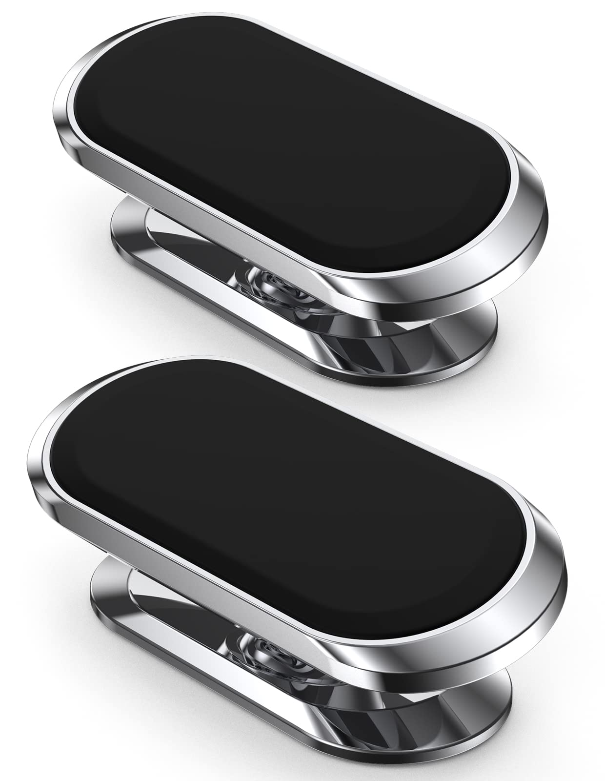 Odbowuge 2 Pack Magnetic Phone Holder For Car, Upgrade Magnet - 360 Rotation And Easy Installation, Compatible With All Smartpho