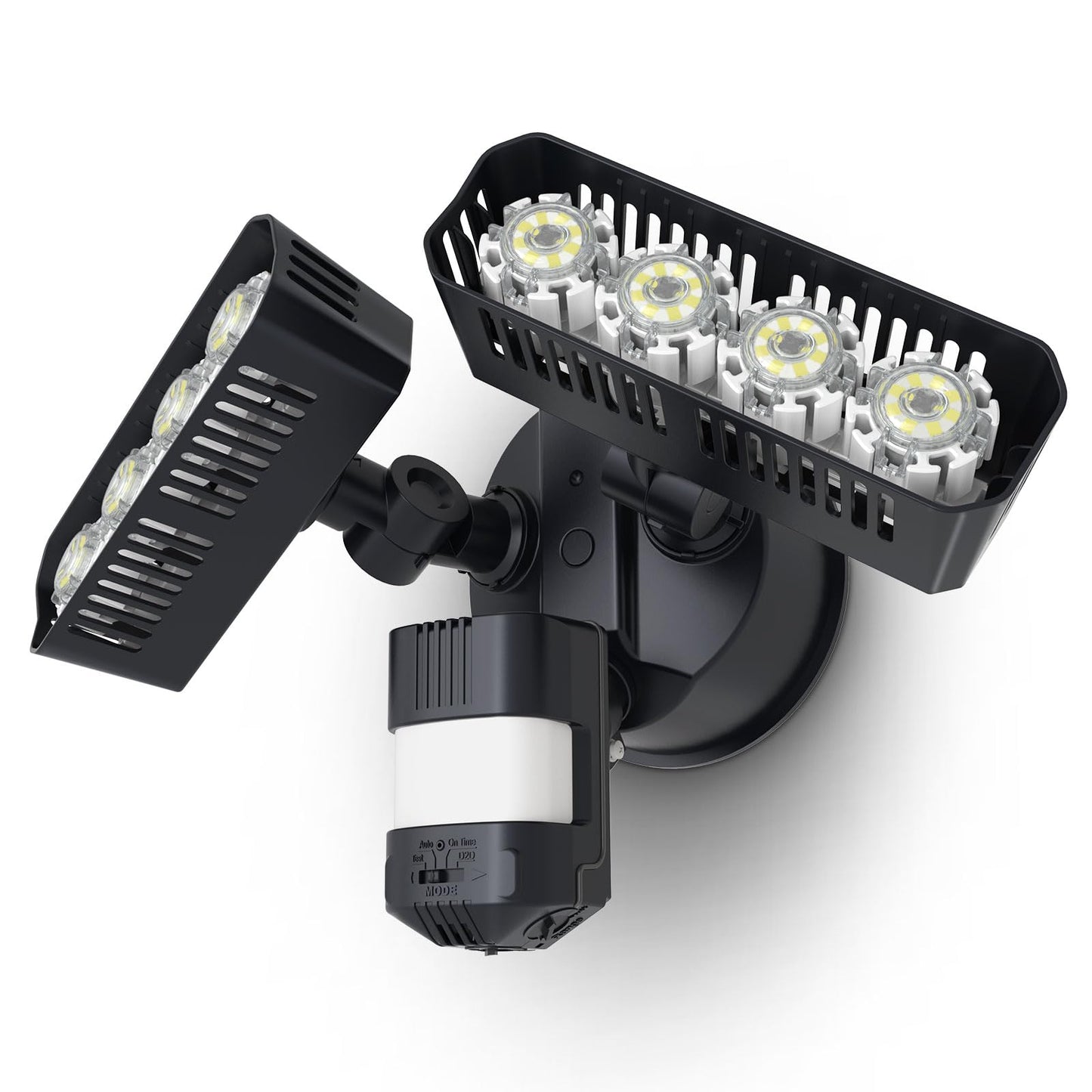 SANSI LED Motion Sensor Outdoor Light, 36W 3600LM, Dusk to Dawn, IP65, Black, Model C2440-JW, 50,000 Hrs Lifes