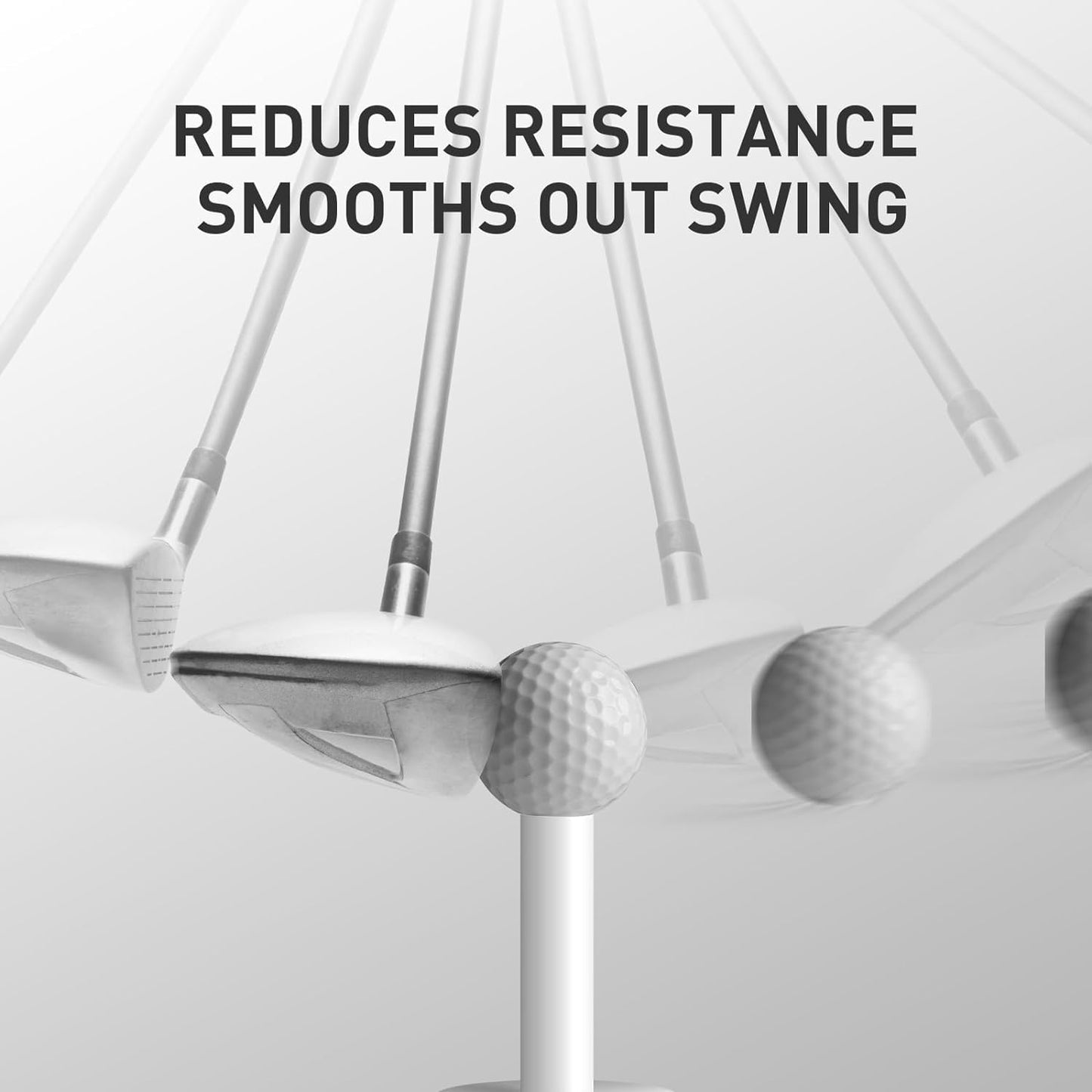 Rubber Golf Tees for Mats, Driving Range Tee, Golf Accessories for Indoor & Outdoor Practice, 6 Pcs T Shape Rubber Tees for Driving Range & Simulator