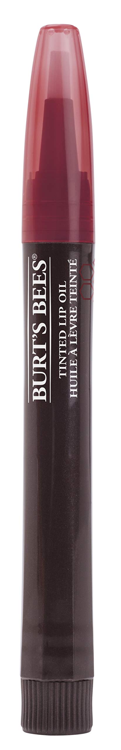 Burt's Bees 100 % Natural Moisturizing Tinted Lip Oil, Rustling Rose - 1 Pen