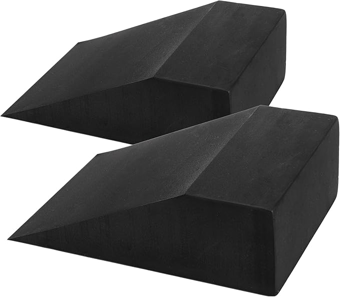 Yesland 2 Pcs Yoga Foam Squat Wedge Blocks, Professional Squat Ramp for Heel Elevated Squat, Lightweight Calf Stretcher Sl...