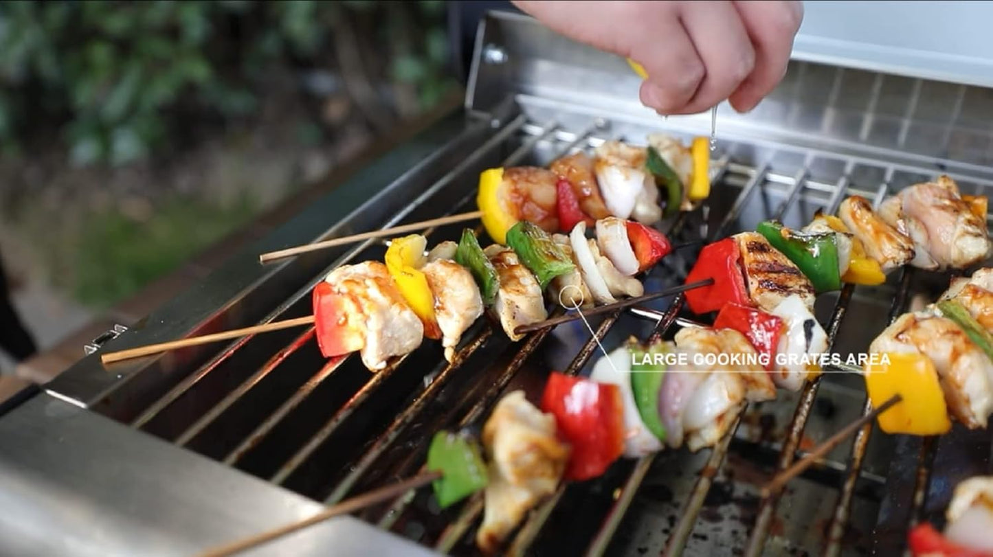 Monument Grills Clearview® 2-Burner Tabletop Propane Gas Grill for Outdoor Portable Camping Cooking with BBQ Cover(2 items)