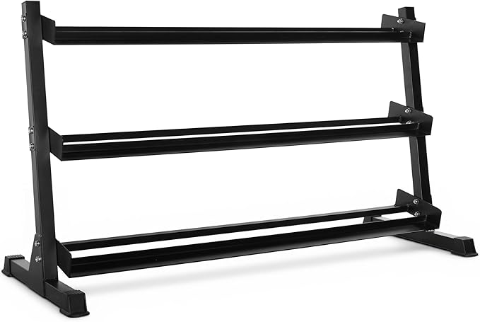 CAP Barbell Dumbbell Rack | 5-50lb or 5-75lb Dumbbell Storage | Multiple Options