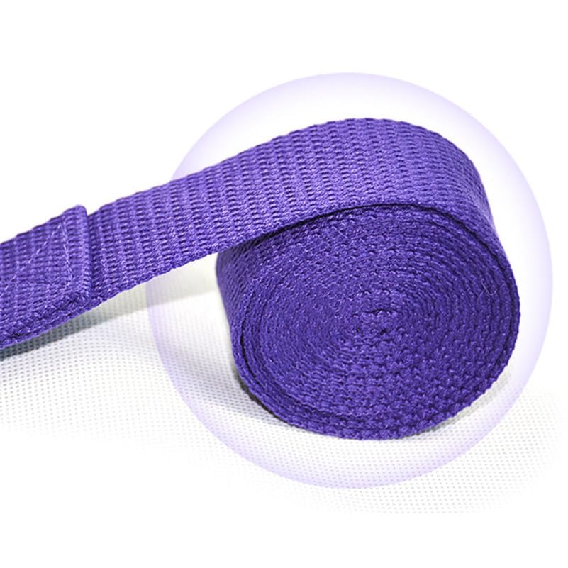 POPETPOP Yoga Stretch Belt 72 Inch Elastic Strap with Sturdy Buckle for Flexibility and Muscle Stretching in Yoga and Fitness
