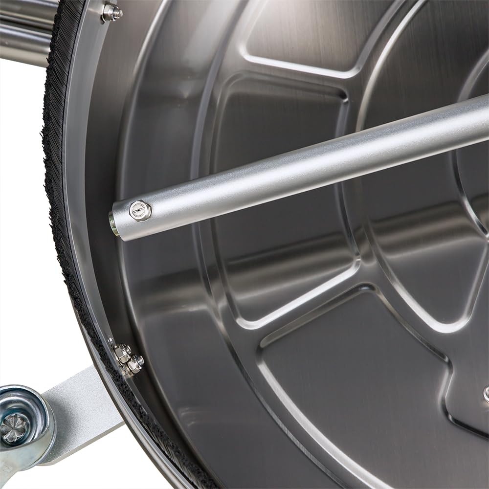 cciyu 24 Inch Stainless Steel Surface Cleaner Pressure Washer Attachments 3/8" Quick Connector