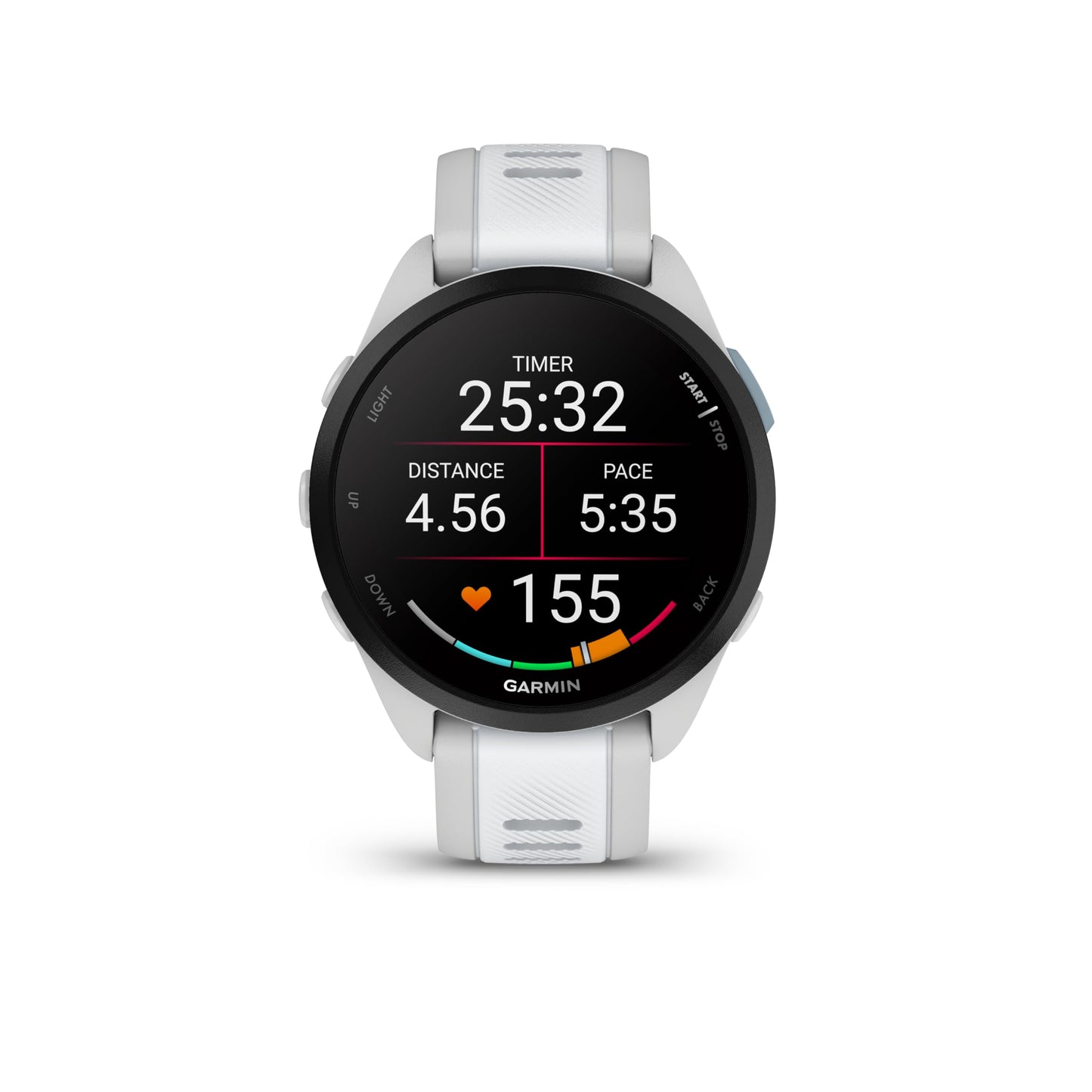 Garmin Forerunner 165 Gps Running Smartwatch, Fitness Tracker Smart Watch For Men And Women Bundle With Accessories - Mist Gray/