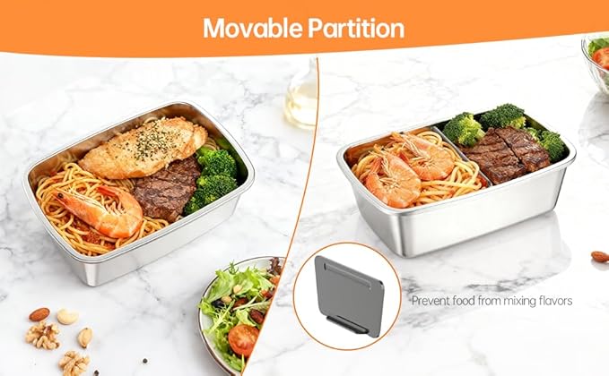 2025 Upgraded Model: 21000mAh Rechargeable Cordless Electric Lunch Box for Adults with Bag, 1.2L Food Warmer with Timer & Leak-Proof, Portable Self-Heating for Office, Car, Travel, Outdoor