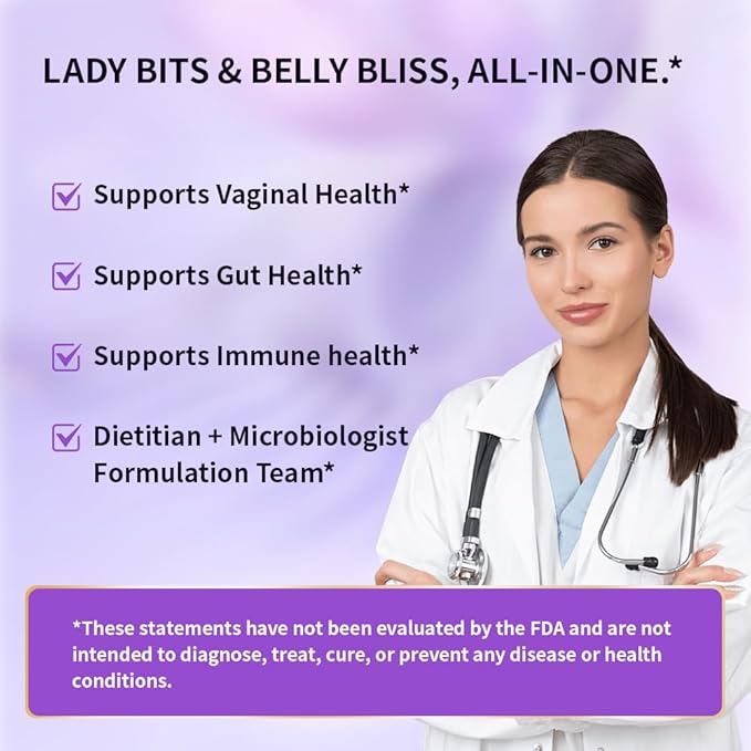 URO Viginal Probiotics for Women – 20B CFU with Prebiotics, Vaginal Health & pH Balance Support – 30 Capsules | Clinically Studied Strains for Immune & Urinary Wellness