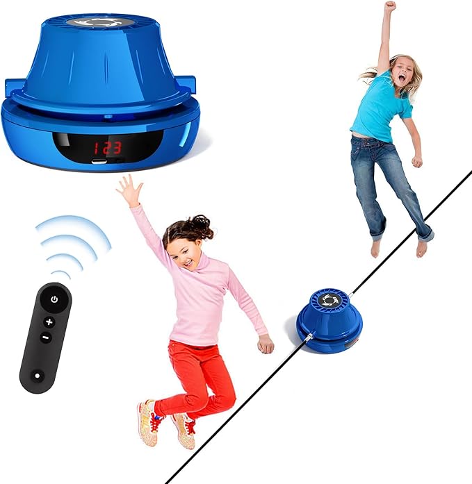 Togieeii Smart Jump Rope Machine Electronic Skipping Ropes 1-10 Speed Level Adjustment Multiplayer Jumping Rope Groups Rop...