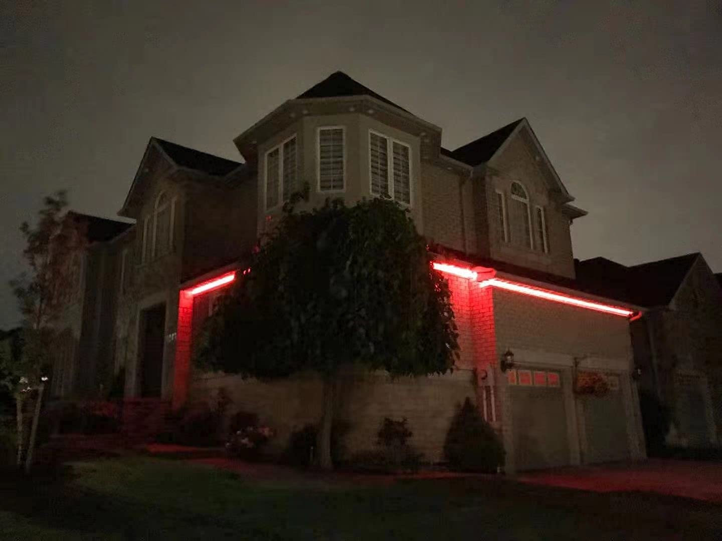 Miheal Wifi Led Light Strip Kit - 65.6Ft Waterproof 5050 Rgb, Black Pcb, Compatible With Android/Ios