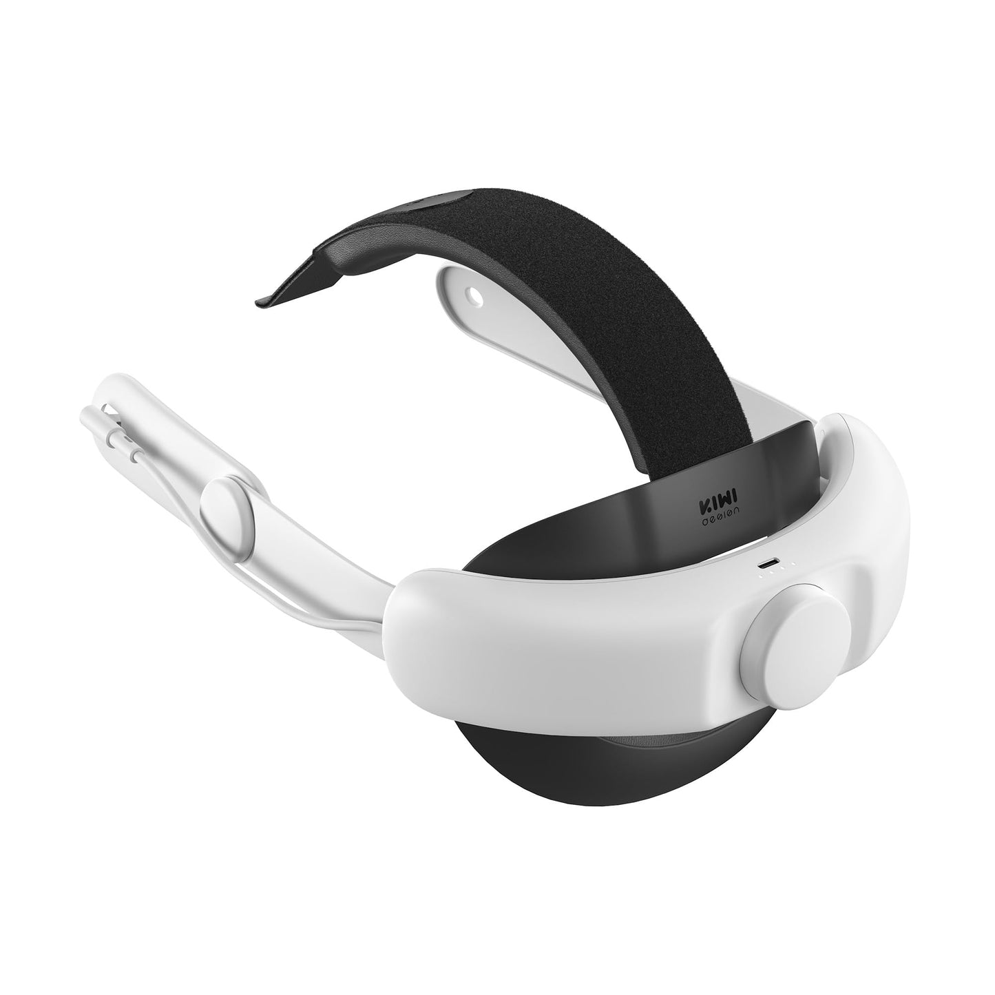 KIWI design Battery Head Strap Compatible with Meta Quest 3/Quest 3S, 6400 mAh Battery Pack Head Strap Accessories, Fast Charging & Reduce Face Stress