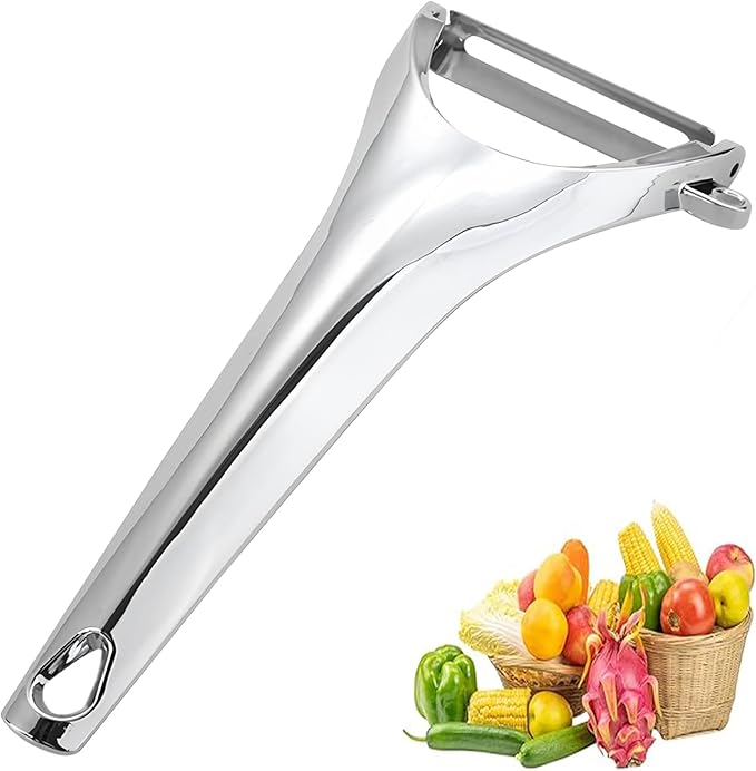 Peeler Stainless Steel Sharp Blade and Ergonomic Handle for Vegetables, Fruits, Potatoes, Carrots, Apples Kitchen Gadget
