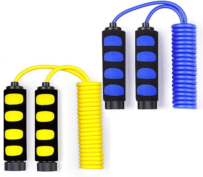 Ponydash Jump Rope, Jump Ropes for Kids, 2 Pack Kids Jump Rope Lightweight &Adjustable &Durable jumping rope for Fitness-S...