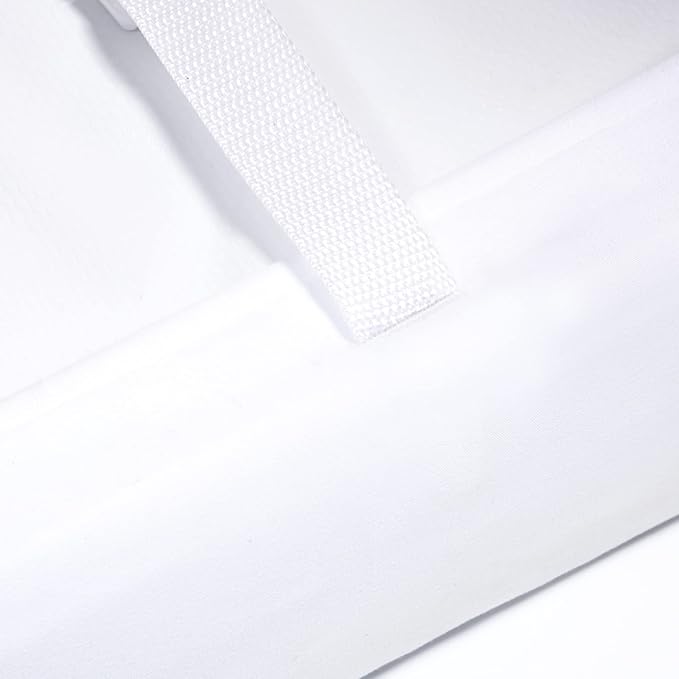 PHF Baby Changing Pad Covers for Boys Girls, 2 Pack Ultra Soft Breathable Microfiber Changing Pad Table Sheets for Most Baby Changing Pads, White & White