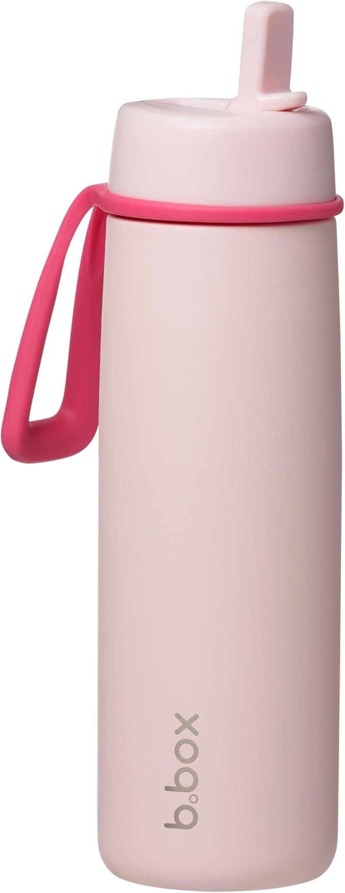 b.box Triple Insulated 23oz Water Bottle w/Stainless Steel Straw. 44 Hours Cold. Leak Proof Tumbler with Lid and Straw for Travel, Gym & School. BPA Free Sports Water Bottles.
