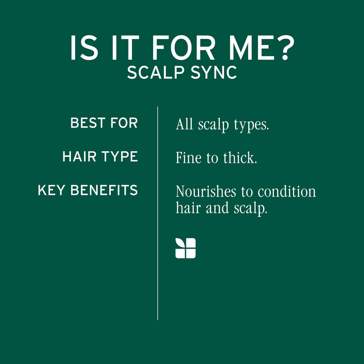 BIOLAGE Scalp Sync Universal Conditioner - Nourishing & Hydrating for All Scalp Types, Lightweight Conditioning, Fermented Tea B