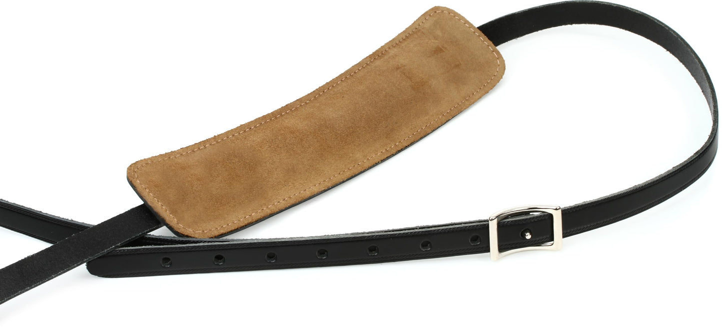 Levys Leathers 50S Style Rnr Leather Strap,Black