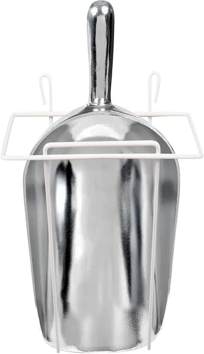 CUSINIUM 58 oz Aluminum Ice Scoop with Holder