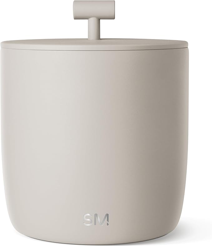 Simple Modern Vacuum Insulated Ice Bucket with Lid and Scoop | for Cocktail, Champagne, Wine, Beer, & Hosting | Stainless ...