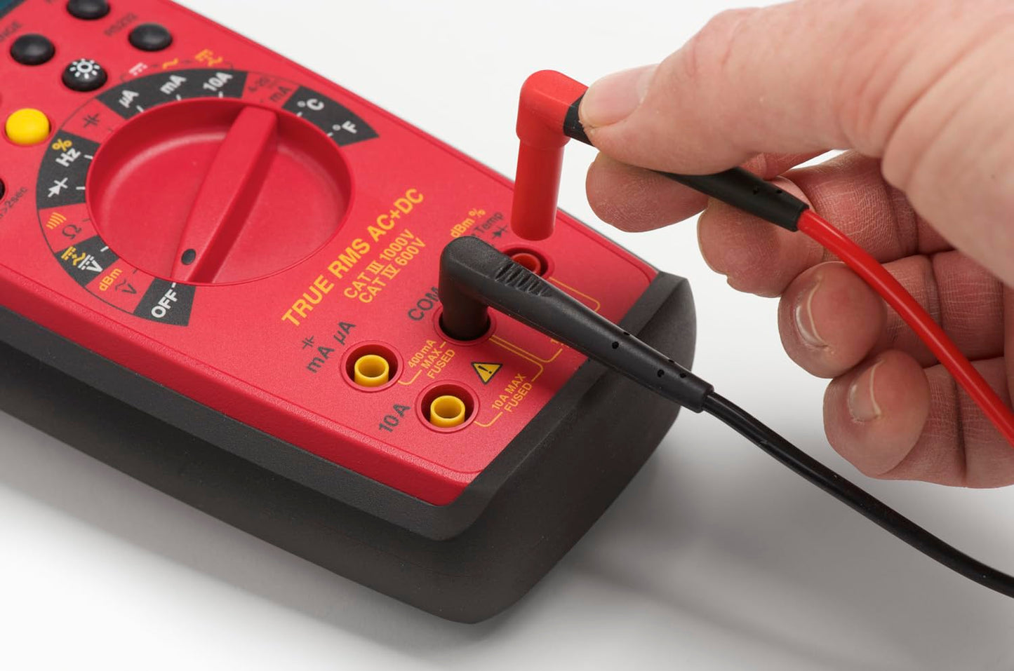 Fluke TL175 Twistguard Test Leads, 2 mm Diameter Probe Tips