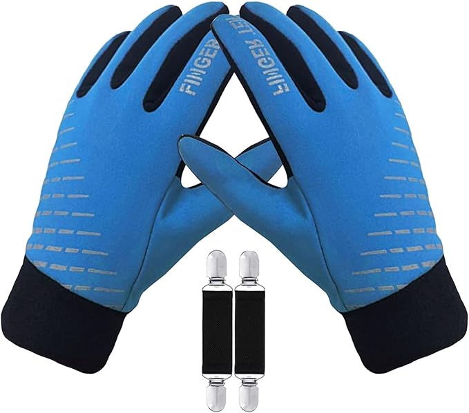 Amrta Winter Gloves for Kids Waterproof Thermal Boys Girls Cold Weather Warm Sport Touchscreen Soft Mittens, Children Anti...