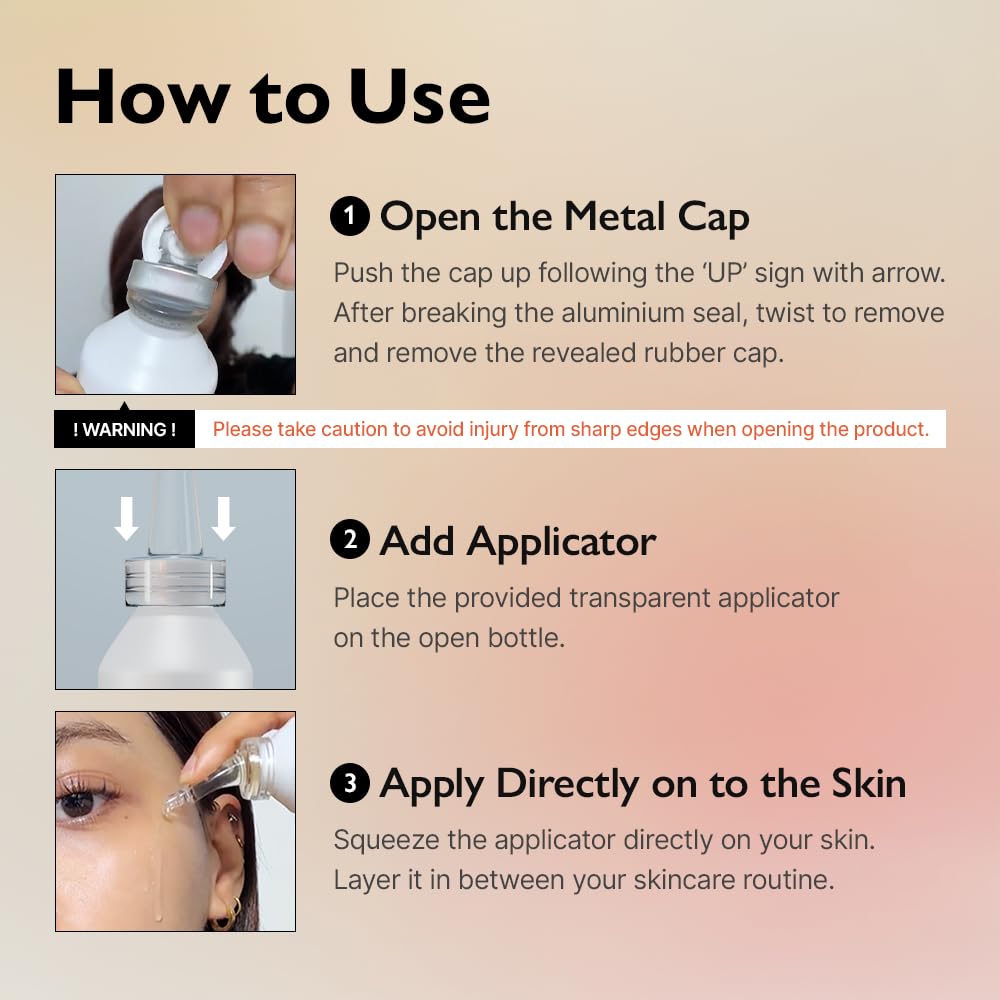 Genabelle PDRN 3% Hyper Boost Ampoule - Advanced Skin Support Serum with PDRN, Niacinamide, Hyaluronic Acid, Peptides, and Cente