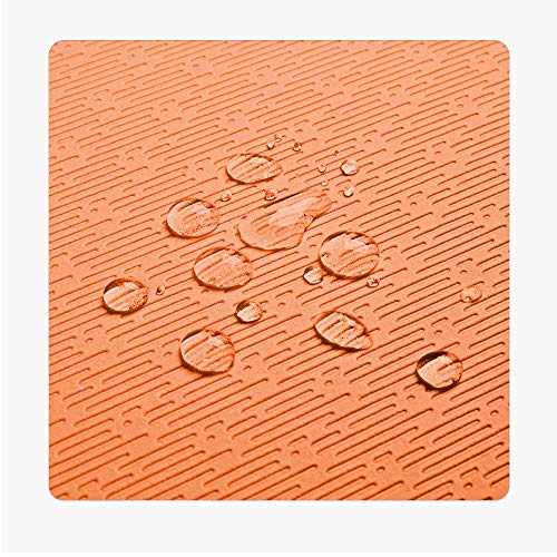 Hatha Yoga Extra Thick TPE Yoga Mat - 72"x 32" Thickness 1/2 Inch -Eco Friendly SGS Certified - With High Density Anti-Tea...