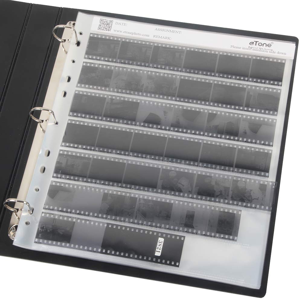 50X Etone Archival Storage Sheets 135 35Mm Negative Page Preservers (50X135)