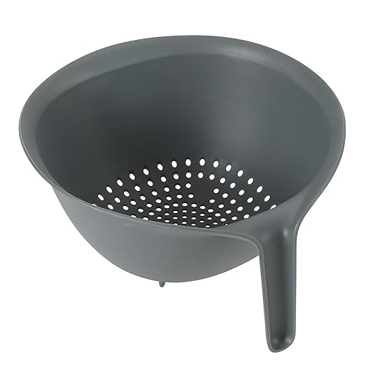 Oster Bluemarine 3 Piece PP Stackable Space-Saving Colander and Mixing Bowl Set