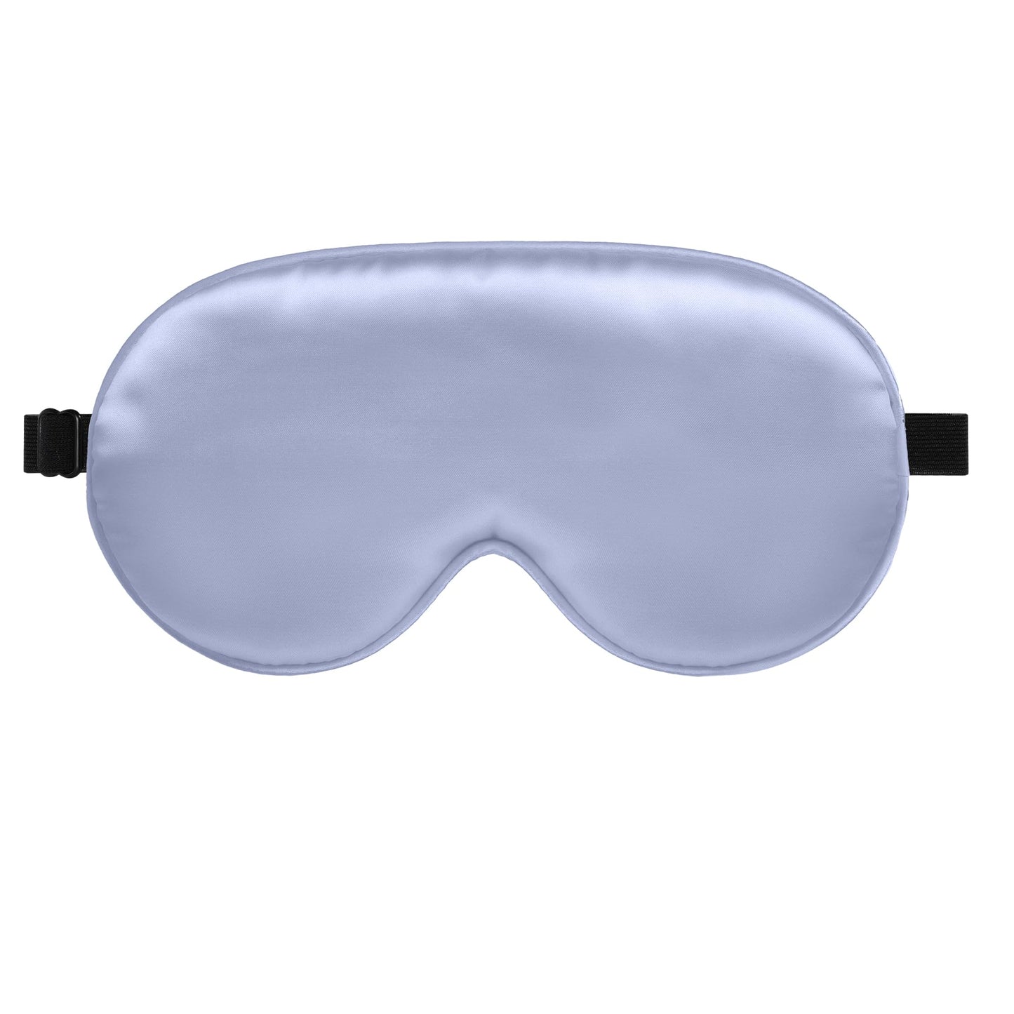 Sleep Mask, Silk Eye Mask for Sleeping with Adjustable Strap, Blindfold Eyeshade for Men & Women, Comfortable & Soft Eye Cover Eyeshade for Night Sleep (Light Purple)