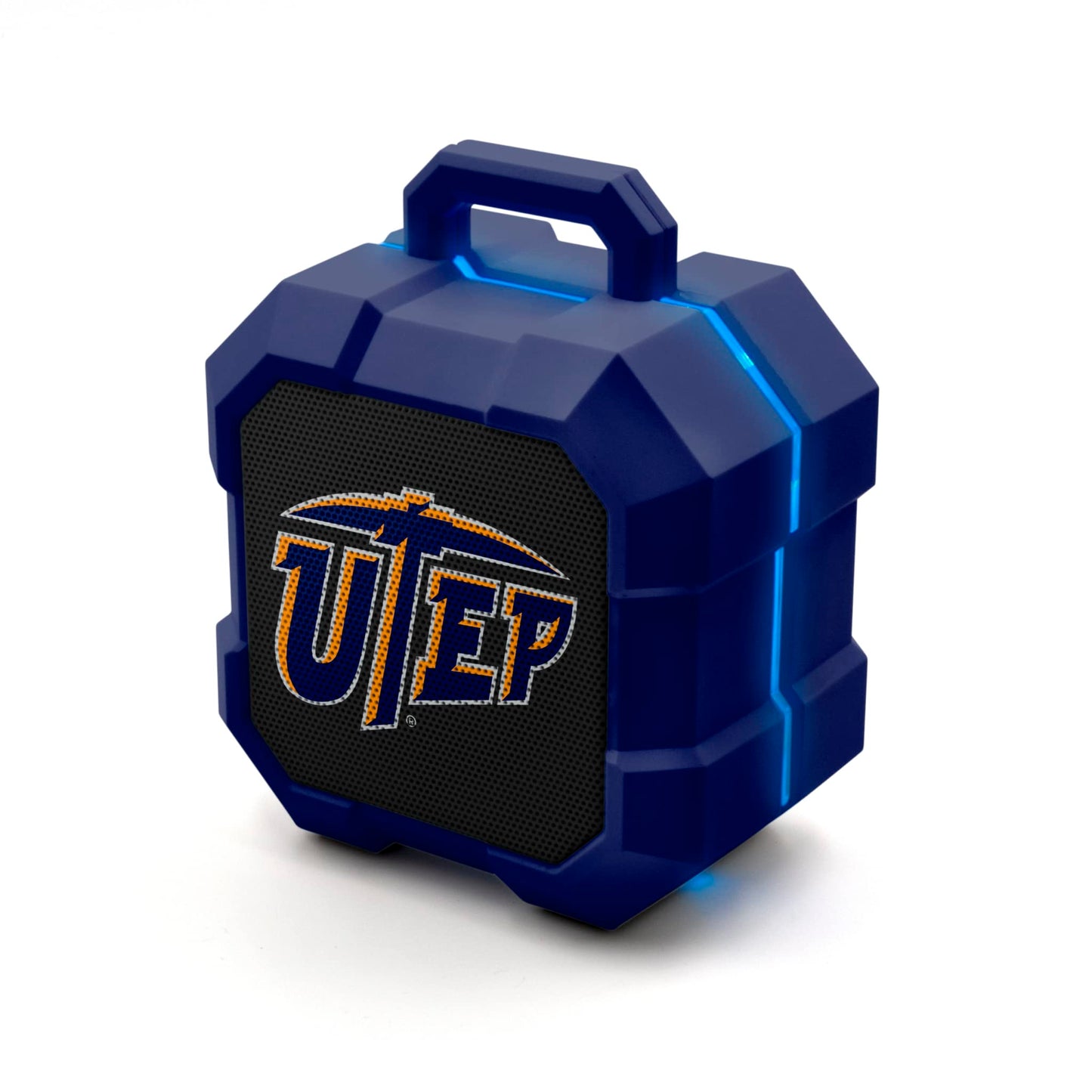 SOAR NCAA Shockbox LED Wireless Bluetooth Speaker, UTEP Miners
