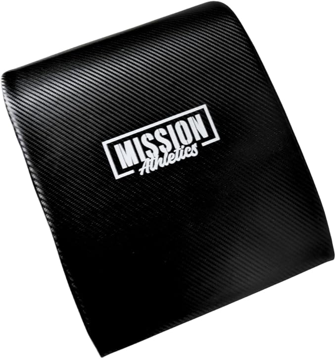 Mission Athletics Ab Mat, Crunch Mat, Abdominal Core Trainer, Ab Mats for Sit Up, Home Gym Equipment, Workout Equipment, W...
