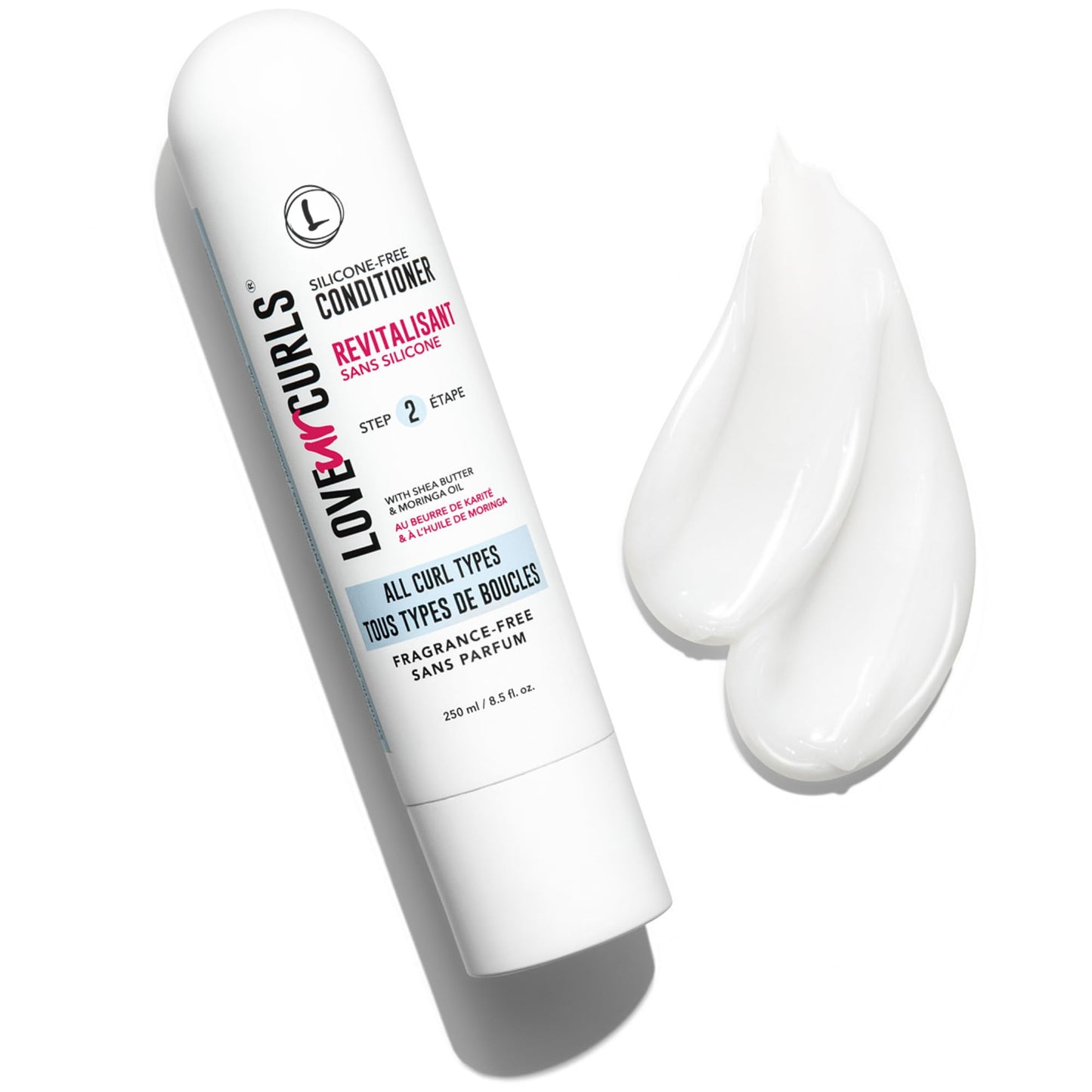Love Ur Curls - Fragrance Free Conditioner, Hydrating and Detangling for Curly, Wavy and Kinky-Coily Hair for Soft Smooth Curls,