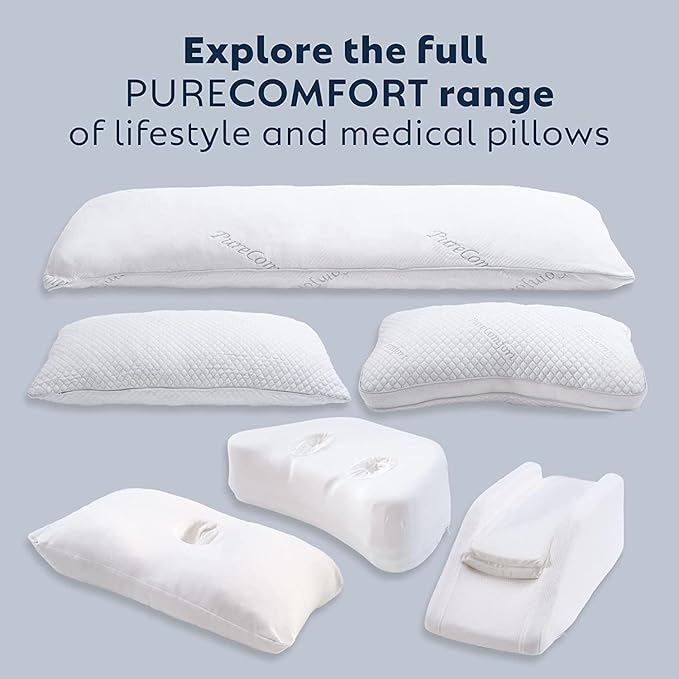 Adjustable Leg, Knee, Ankle Support and Elevation Pillow | Surgery | Injury | Rest | (Short)