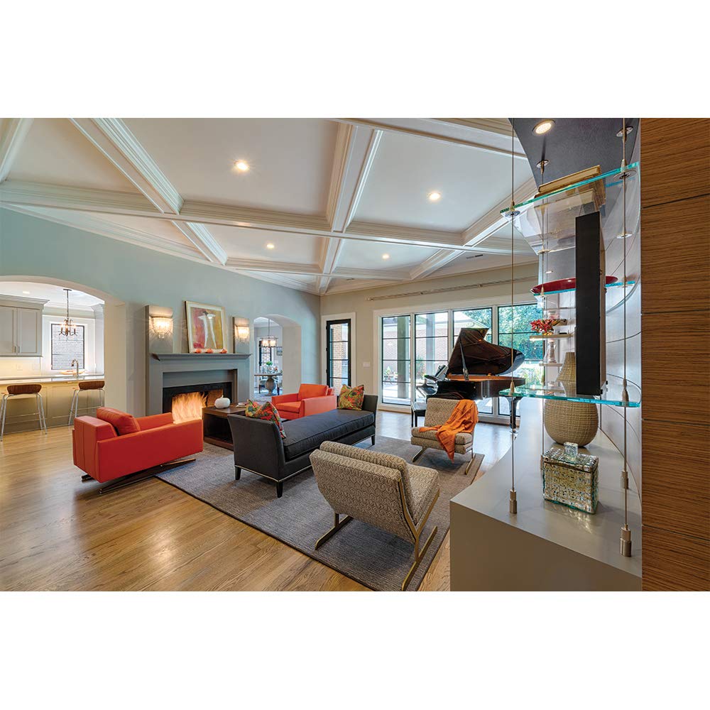 HALO Integrated LED Recessed Ceiling Light, 90 CRI, 2700K Warm White, Model LT560WH6927R-CA, Calif. Title 20 Compliant, Plastic