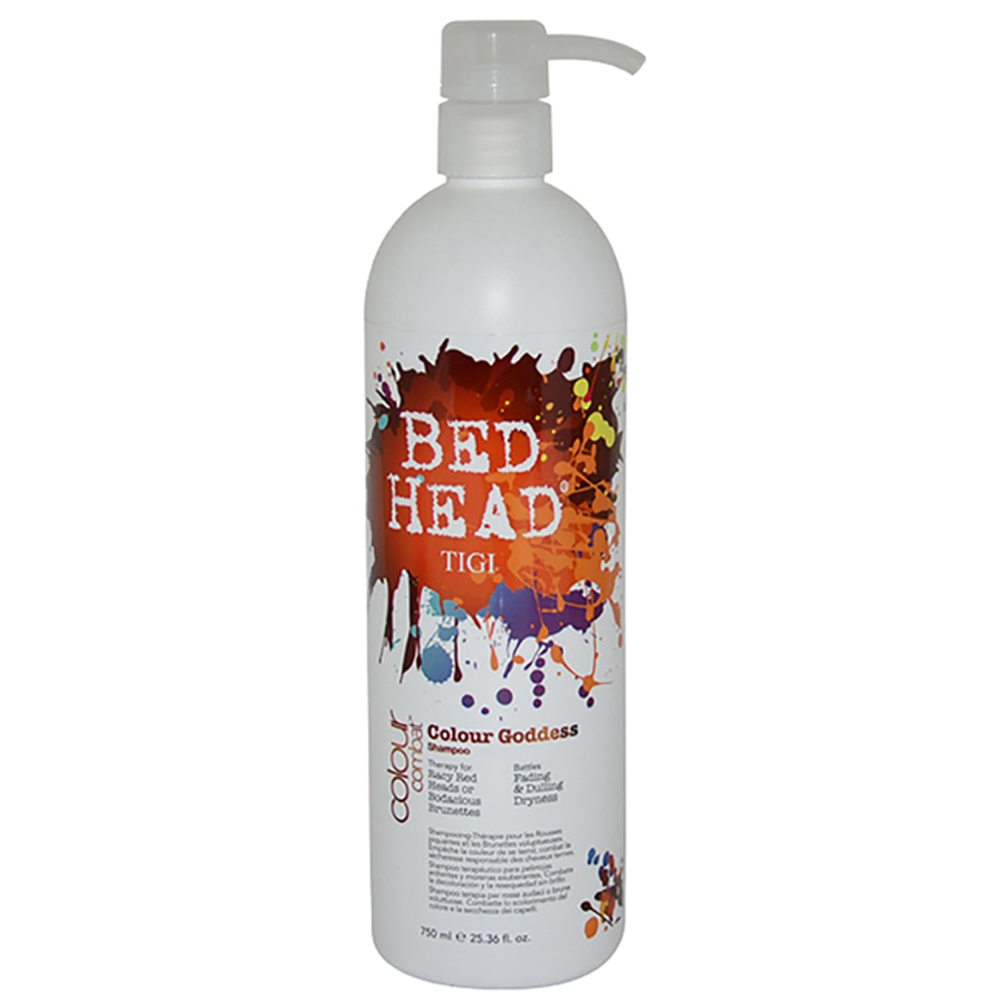 TIGI Bed Head Colour Combat Colour Goddess Shampoo, 25.36 Fl Oz