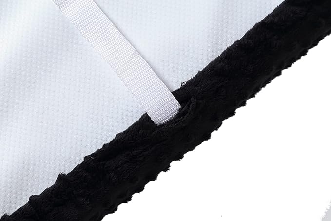 Changing Pad Cover, Soft Changing Table Sheets for Baby Boy and Girl, Diaper Changing Table Cover Fit 32"/34'' x 16" Pad (Black)