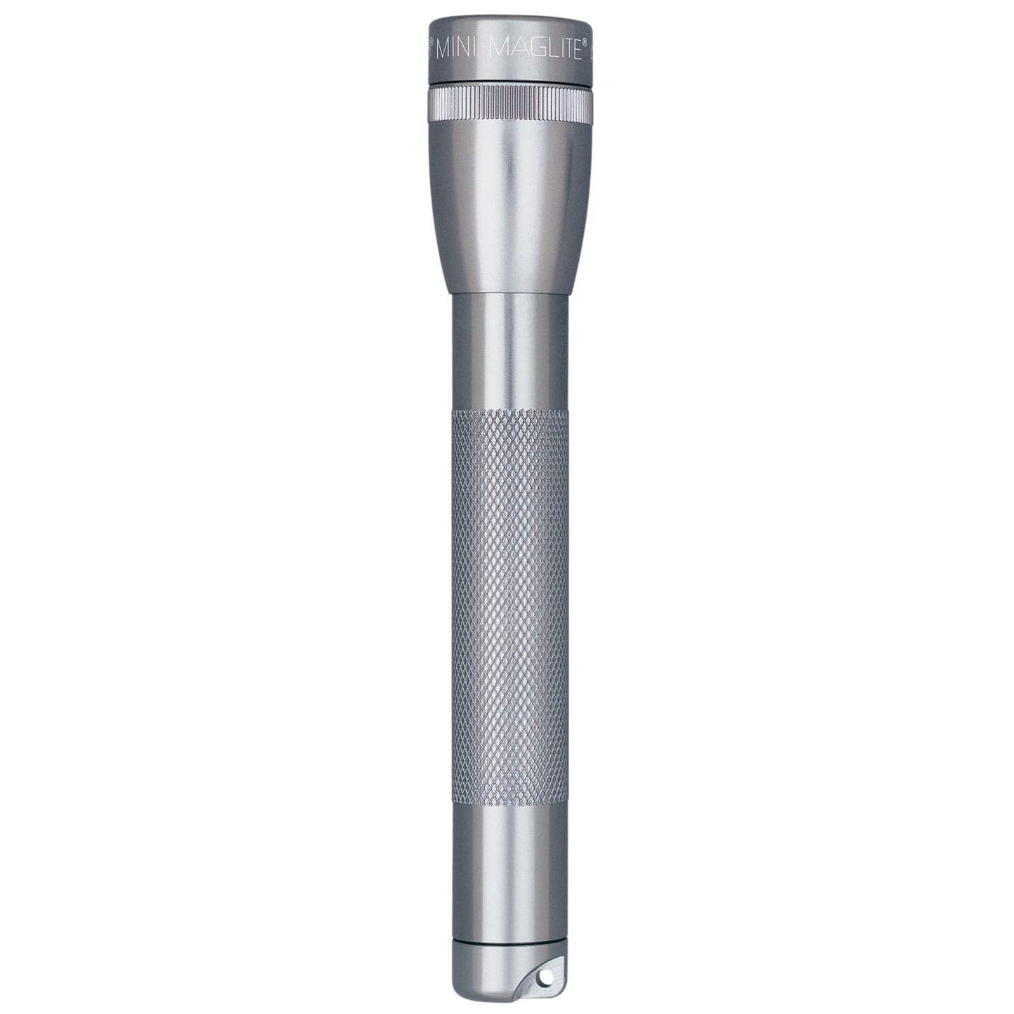 MagLite Mini Incandescent Flashlight M2A096, Aluminum, 2-Cell AA, One Size, Gray