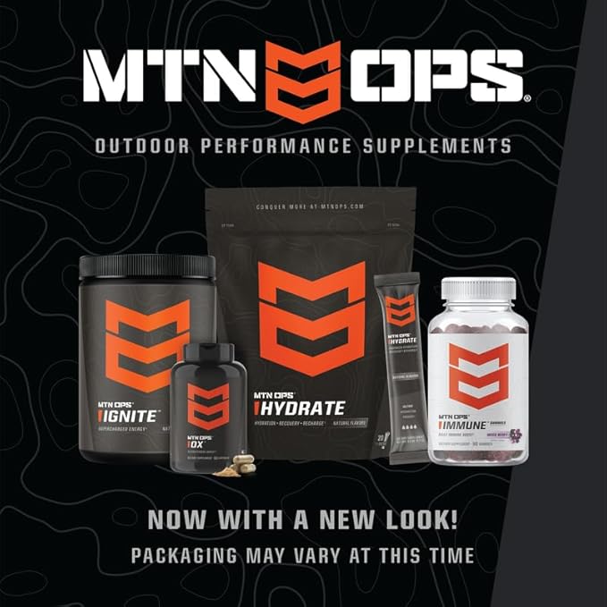 MTN OPS Yeti Pre-Workout Powder Energy Drink with Creatine, 200mg Caffeine & BCAAs with Beta Alanine, 30-Serving Tub, Pineapple Crush