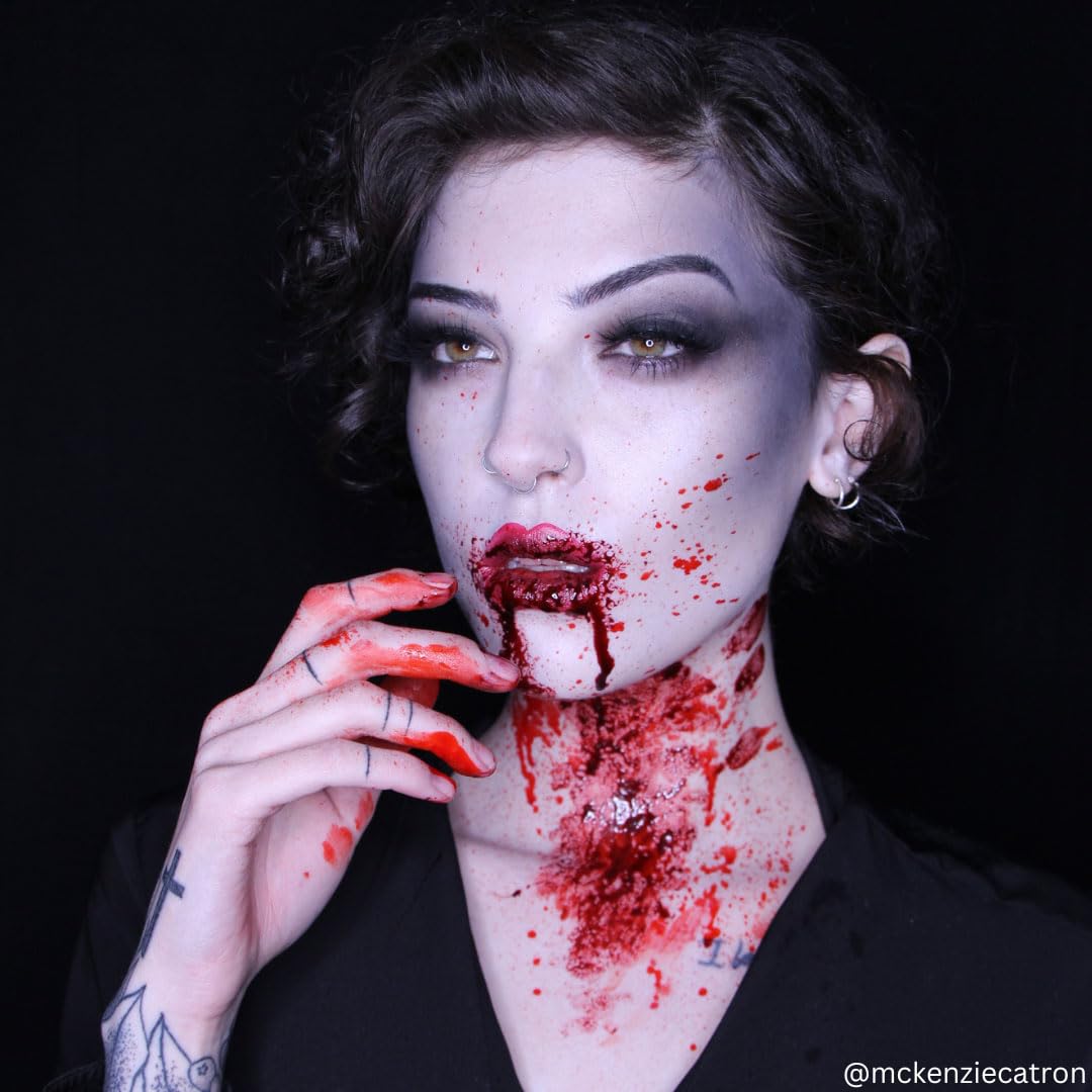 Mehron Makeup Premium Character Kits| Makeup Kits for Halloween & Cosplay| Made in the USA | Complete Makeup Kit | Includes all Makeup, Tools, & Instructions on How to Create the Look | (Vampire)