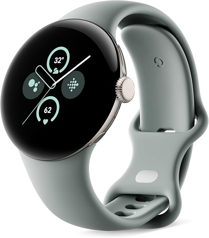 Google Pixel Watch 2 with the Best of Fitbit and Google - Heart Rate Tracking, Stress Management, Safety Features - Androi...