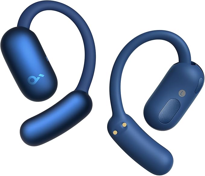 soundcore AeroFit 2 by Anker, Open-Ear Headphones, Real-Time Translation Earbuds, 4 Adjustable Positions for Every Ear Siz...