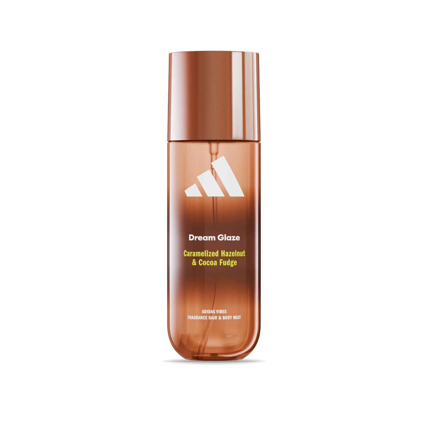 adidas Vibes Dream Glaze Fragrance Hair & Body Mist for Women, Mood-Boosting, Notes of Caramelised Hazelnut & Cocoa Fudge, For A