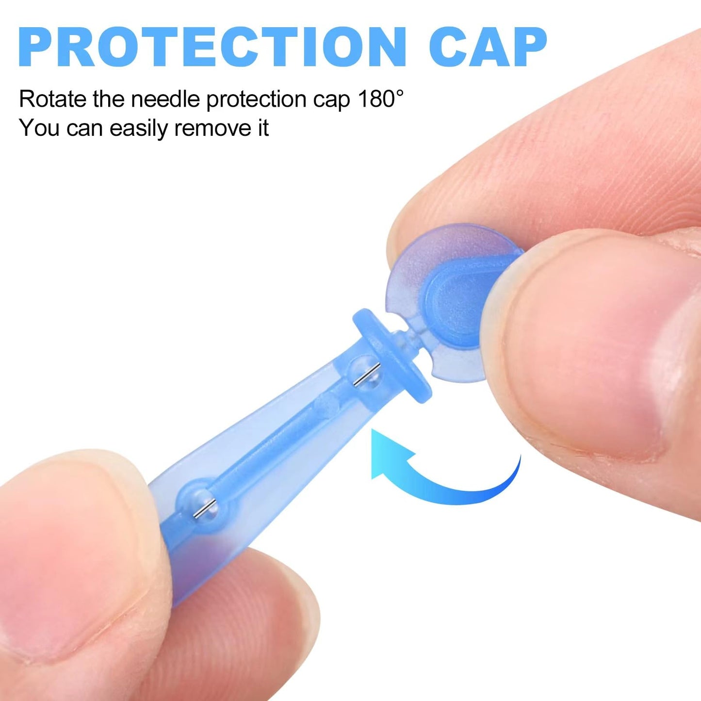 100PCS Disposable Acne Needle & 144 Dots Pimple Stickers - Ultrafine Pimple Popper Needle